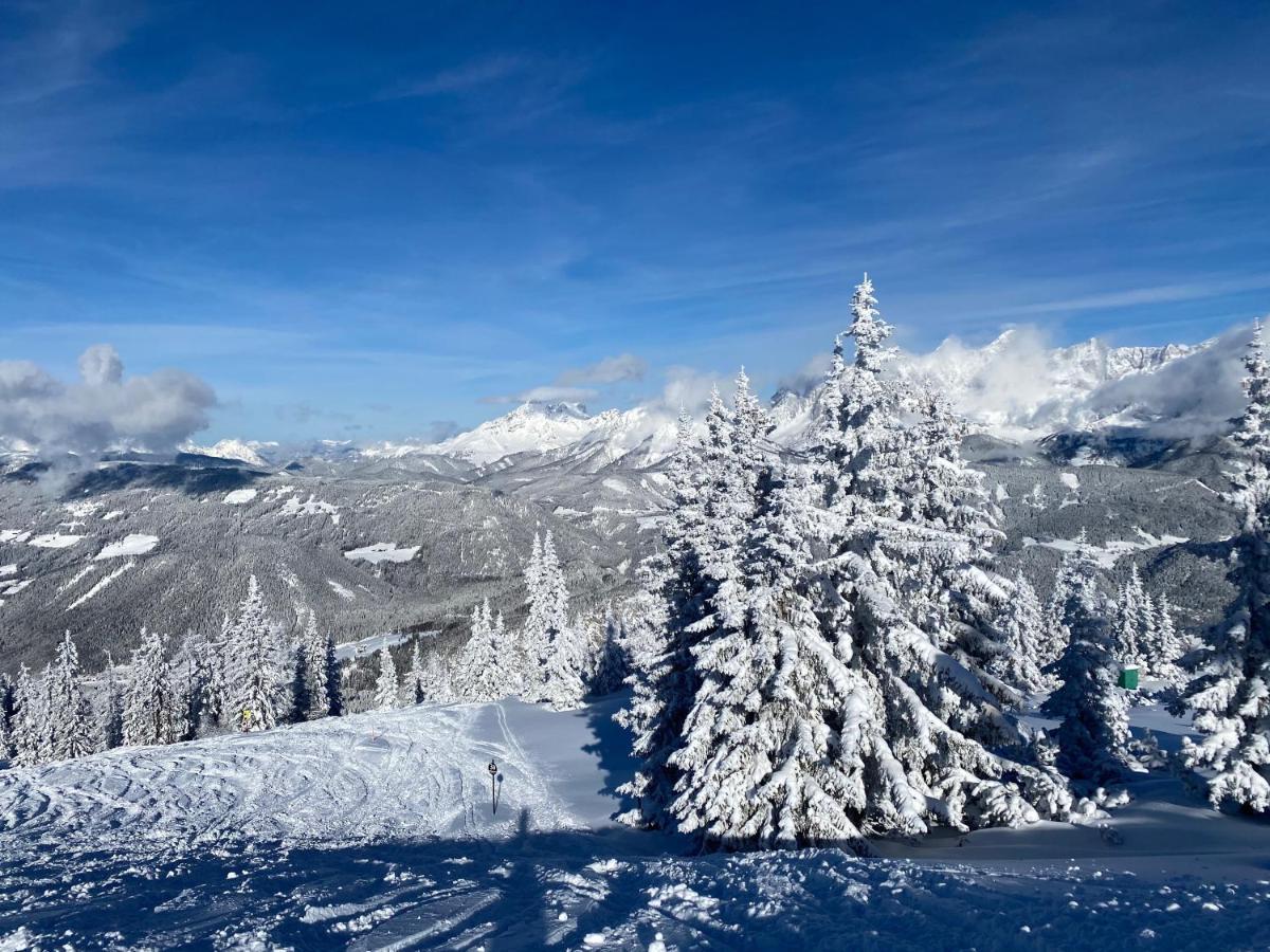 Chalet Reiteralm- Ski Inski Out سخلادميخ المظهر الخارجي الصورة